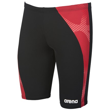 ARENA Men's Spider Panel Jammer (Black/Red (504))