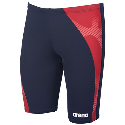 ARENA Men's Spider Panel Jammer (Navy/Red (774))