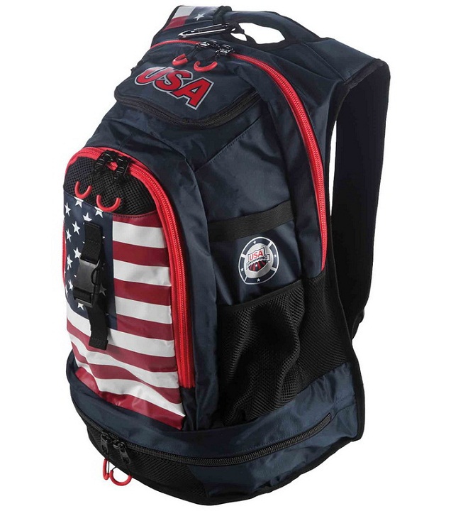 ARENA Official USA Swimming National Team Backpack 45L (Navy (700))