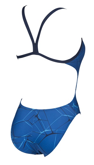 ARENA Women's Water Challenge Back One Piece (Royal/Navy (770))