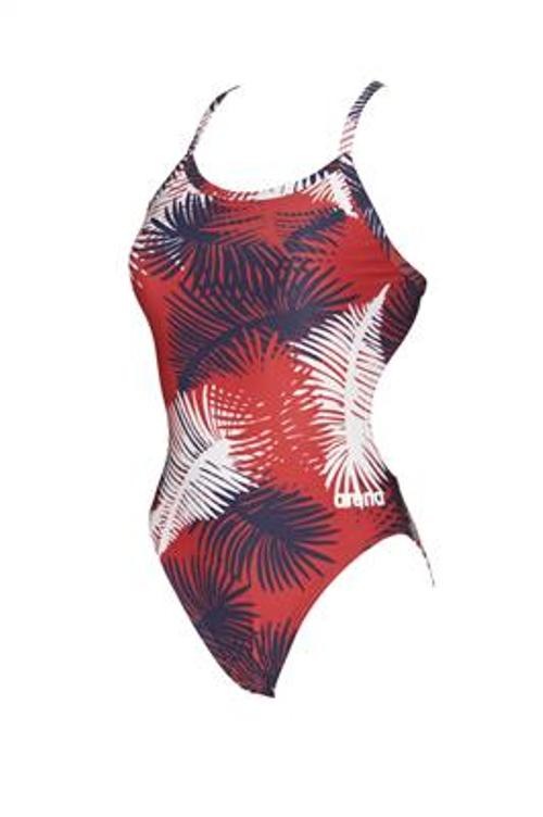 W Palm Forest Light Drop Back One Piece Fl Variants (Red/White/Blue (415))