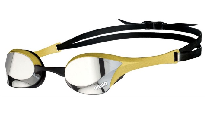 ARENA Cobra Ultra Swipe Mirror Goggles (Silver/Gold (530))