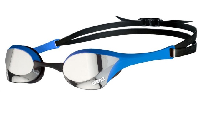 ARENA Cobra Ultra Swipe Mirror Goggles (Silver/Blue (570))