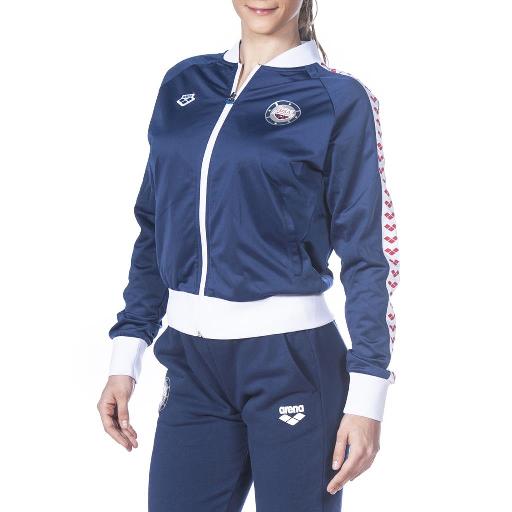 ARENA National Team Jacket (Navy-White-Red (741))