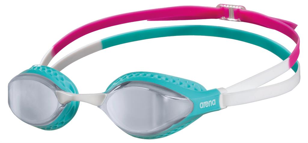 ARENA Bishamon Goggle (Silver-Turquoise-Multi (104))