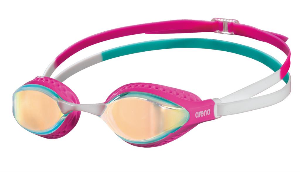 ARENA Swimming Goggle (Yellow Copper-Pink-Multi (205))