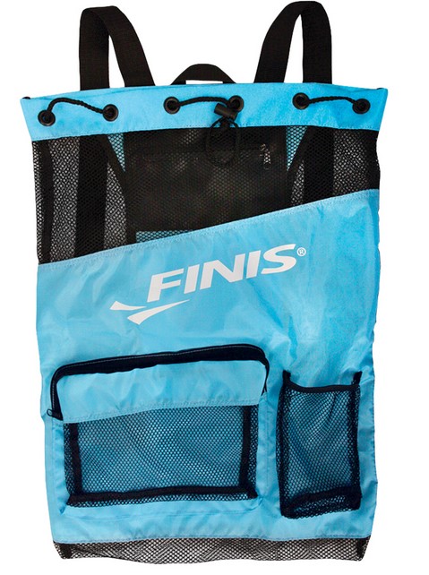 Finis Ultra Mesh Gear Backpack ( Aqua Blue- Black)