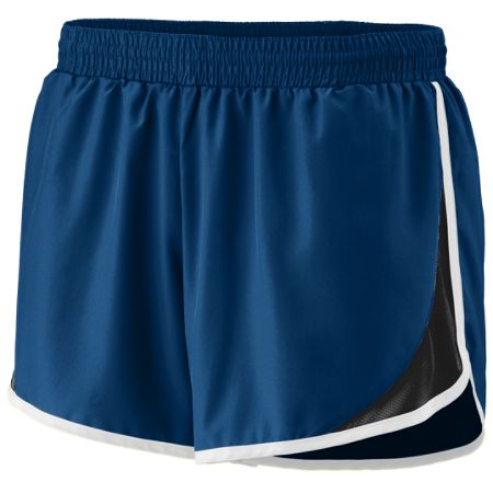 AUGUSTA Female Adrenaline Short - Youth (Navy/Black/White)