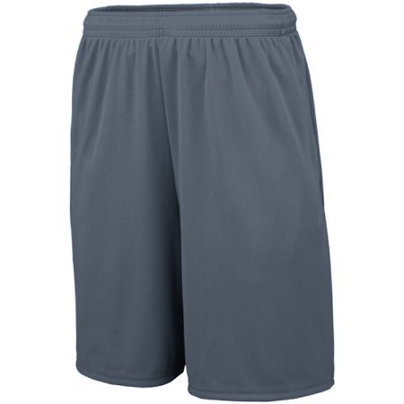 AUGUSTA Training Short With Pockets - Youth (Graphite)