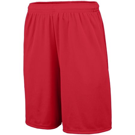 AUGUSTA Training Short With Pockets - Youth (Red)