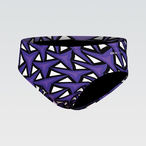 DOLFINS Men's Graphlite Series All-Over Racer (Purple Mako (653))