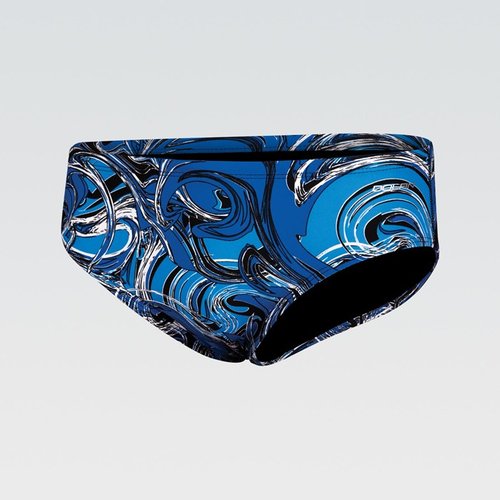 Mens Swimsuit (Blue Tidal Wave (683))