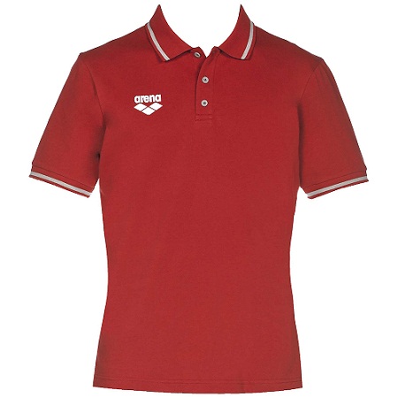 ARENA Team Line Short Sleeve Polo (Red (40))