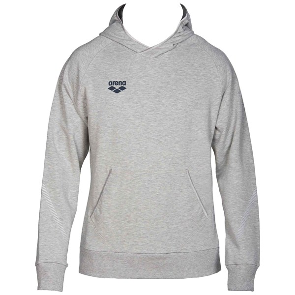 ARENA Unisex Team Line L/S Hoodie (Medium Grey Melange (52))