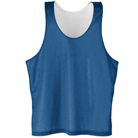 AUGUSTA Reversible Tricot Mesh Pinnie - Adult (Navy)