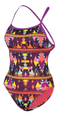 DOLFIN Bellas Tie-Back Prints Swimsuit 253TB