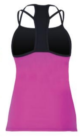 DOLFIN Aquashape T-Strap Tankini Top (Violet/Black (986))