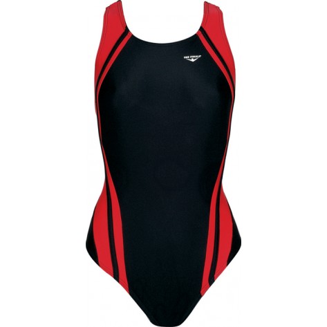 FINALS Youth Reactor Splice Tough Competition Back Swimsuit (Black/Red (53))