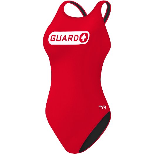 TYR Guard Maxfit Swimsuit (Red (610))