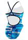 SPEEDO Endurance Color Stroke Cross swim suit (Blue)