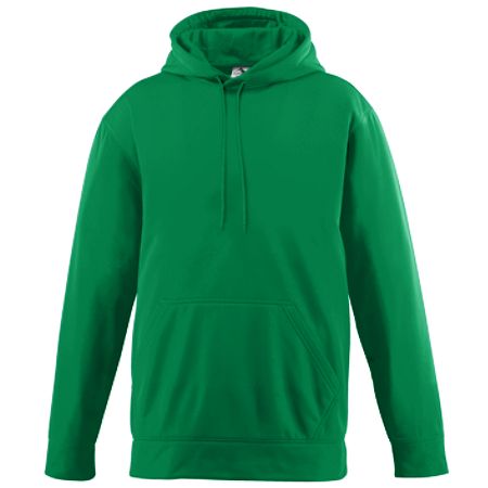 AUGUSTA Wicking Fleece Hooded Sweatshirt - Youth (Kelly)