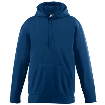 AUGUSTA Wicking Fleece Hooded Sweatshirt - Youth (Navy)