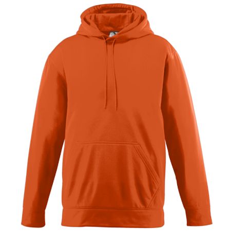 AUGUSTA Wicking Fleece Hooded Sweatshirt - Youth (Orange)