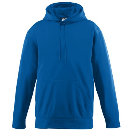 AUGUSTA Wicking Fleece Hooded Sweatshirt - Youth (Royal)