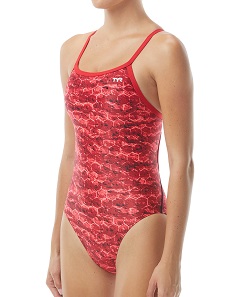 TYR Diamondfit Swimsuit (Red (610))