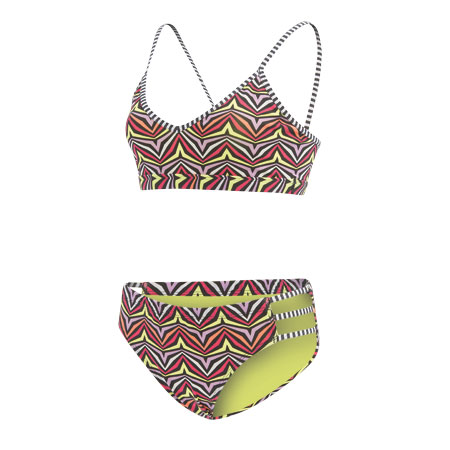 Dolfin Strappy 2-Piece Prints (Zulu (743))