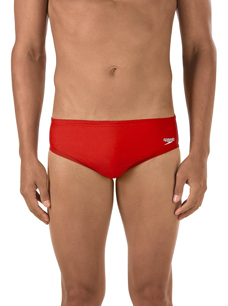 Solid Men's Brief (True Red (638))