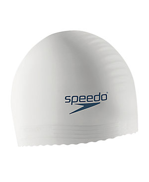 SPEEDO Solid Latex Caps (White (100))