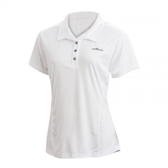 DOLFIN Women's Performance Polo Shirt (White (100))