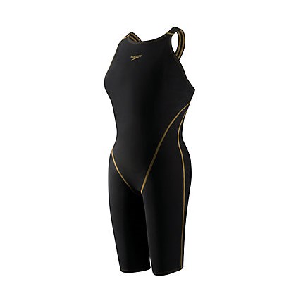 SPEEDO LZR PRO Recordbreaker Kneeskin (Black/Gold (007))
