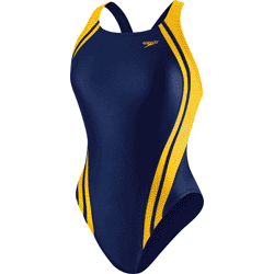 SPEEDO Quantum Splice Super Pro Back - Youth (Navy/Gold)