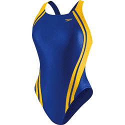 SPEEDO Quantum Splice Super Pro Back - Youth (Sapphire/Gold)