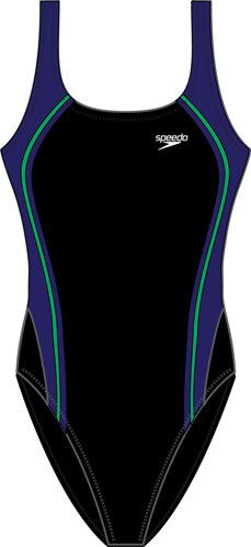 SPEEDO Solid Quantum Splice One Piece (Green C (323))