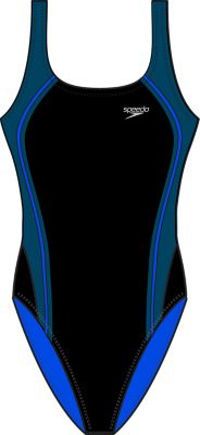 SPEEDO Solid Quantum Splice One Piece (Deep Teal (341))