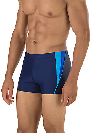 SPEEDO Fitness Splice Square Leg (Navy/Blue (317))
