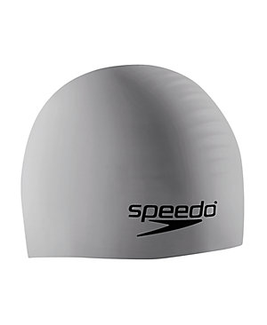 SPEEDO Silicone Swim Cap (Silver (040))