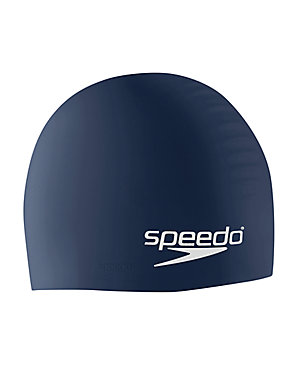 SPEEDO Silicone Swim Cap (Navy (412))