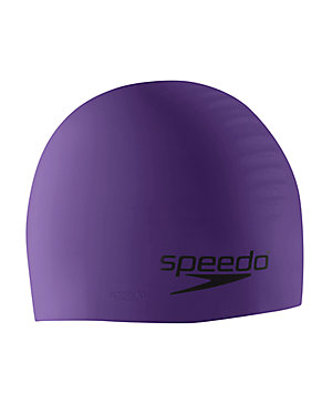 SPEEDO Silicone Swim Cap (Speedo Purple (502))