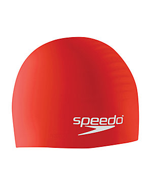 SPEEDO Silicone Swim Cap (Speedo Red (601))