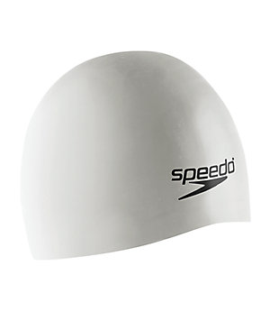 SPEEDO Racer Dome Silicone Cap (White (100))