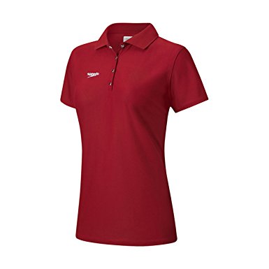 SPEEDO Female Polo T-shirt (Red)