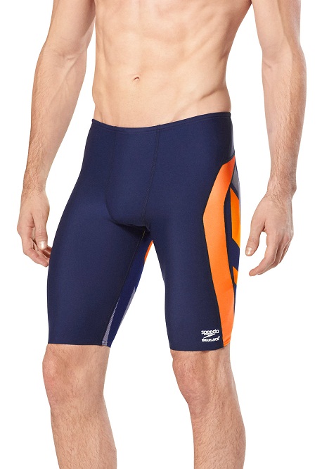 Speedo Pinstripe Flight Jammer (Orange/Navy (840))