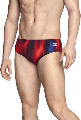 Speedo Vapor Flame Brief (Red/White/Blue (985))