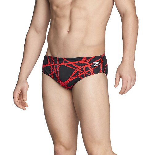 SPEEDO Hard Wired Brief (Speedo Red (601))