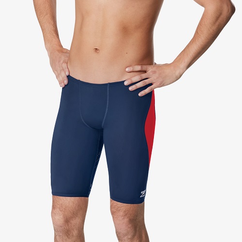 SPEEDO Men's Galactic Highway Jammer Swimsuit (Red/White/Blue)