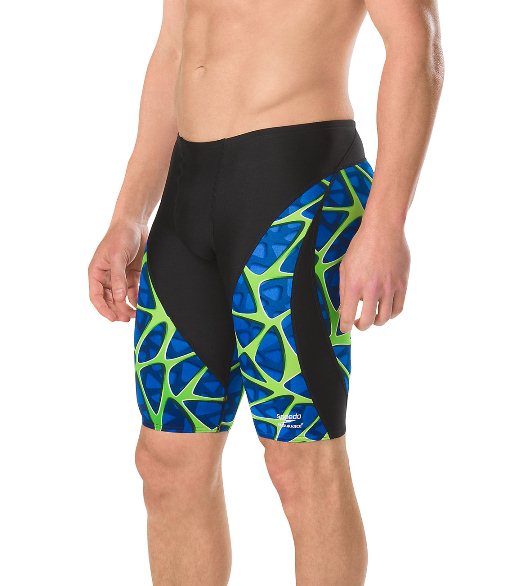 SPEEDO Endurance+ Men's Caged Out Jammer Swimsuit - Metro Swim Shop